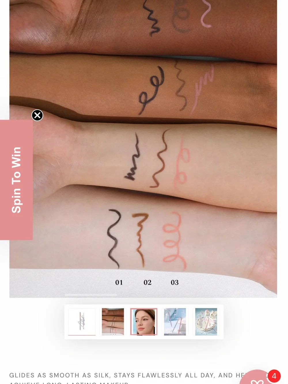 Flower Knows Dual-Ended Eyebrow & Liner Pencil - 02 Brown Shade